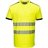 Reflexní tričko s krátkým rukávem PW3 Hi-Vis, žluté/černé, vel. XS