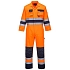 Reflexní pracovní kombinéza Nantes Hi-Vis, oranžová/modrá, vel. S