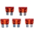 Sada nožových automobilových pojistek MECHANIC FUSE SET 10A, 100ks SIXTOL