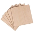 Dřevěné destičky CREATIVE WOOD SET 5, 10 x 10 cm SIXTOL