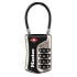 Visací kombinační zámek Master Lock TSA
