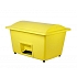 Nádoba na zimní posyp, 1 100 l, žlutá