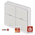 Přenosný ovladač scén GoSmart IP-2004ZW, ZigBee 3.0, 4-tlačítkový