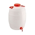 Plastový barel s kohoutkem, 25 l