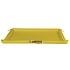 Nízká záchytná nádrž Justrite, žlutá, 5,1 x 259,1 x 137,2 cm,151 l