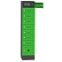 Skříň na dobíjení mobilních zařízení Olivia, USB port, 8 boxů