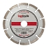 TOPTRADE kotouč diamantový, segmentový, 115 x 22.2 x 7 mm, standard