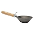 TOPTRADE naběračka s rukojetí, ocelová, průměr 160 mm