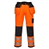 Kalhoty Holster PW3 Hi-Vis Stretch, černá/oranžová, normální, vel. 41