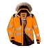 Zimní bunda PW3 Hi-Vis Parka, černá/oranžová, vel. S