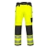 Lehké strečové kalhoty PW3 Hi-Vis, černá/žlutá, normální, vel. 42