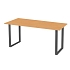 Kancelářský stůl Square, 120 x 80 x 75 cm, rovné provedení, buk