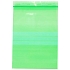 Uzavíratelné recyklované sáčky se zipem Manutan Expert, zelené, 160 x 230 mm, 100 ks
