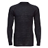 Tričko s dlouhým rukávem z merino vlny, černá, normální, vel.L