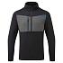 WX3 Tech Fleece poloviční zip, černá, vel.XXL