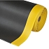 Protiúnavová průmyslová pěnová rohož Gripper Sof-Tred™, černá/žlutá, 60 x 1 830 cm
