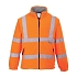 Fleece bunda Eco Hi-Vis, oranžová, vel. M